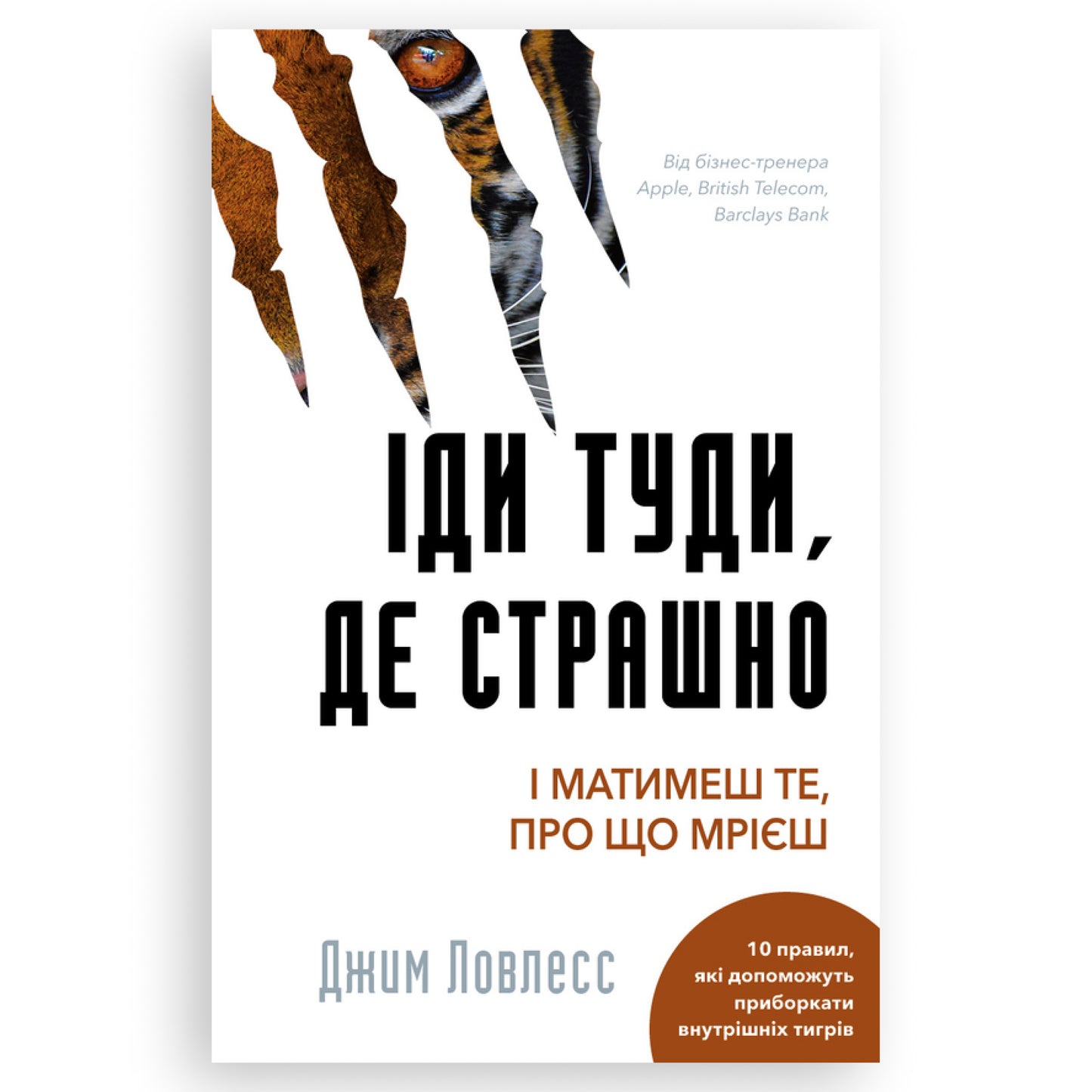 Іди туди, де страшно. І отримаєш те, про що мрієш, автор Джим Лоулесс. Купити українські книги з доставкою по Європі: Нідерланди, Бельгія. Книгарня BoekUA