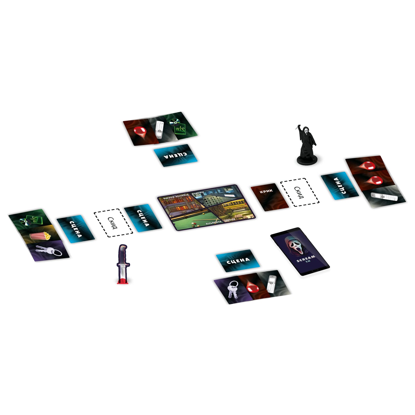 Крик - настільна гра. Купити ігри та книги українською в Нідерландах. Швидка доставка PostNL | DHL. Книгарня BoekUA